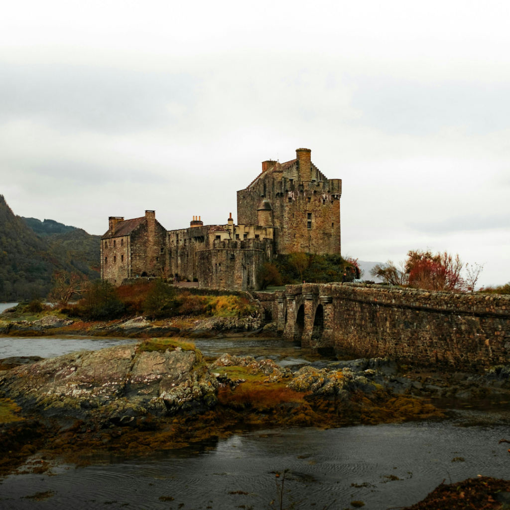 Eilean Donan Castle in the western Scottish Highlands, Scotland