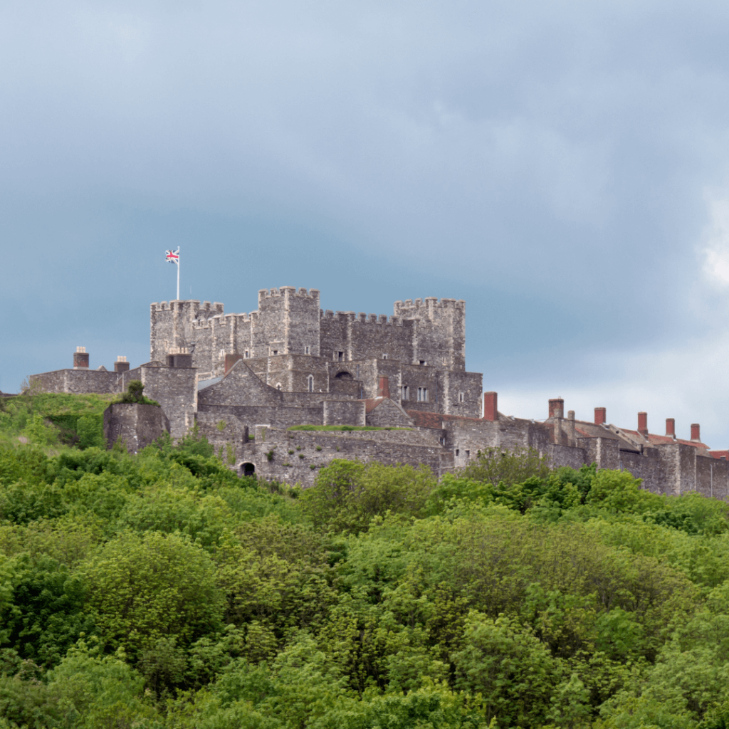 Dover Castle in Kent