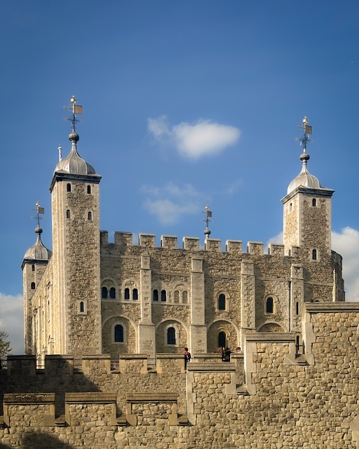 The White Tower at the Tower of London