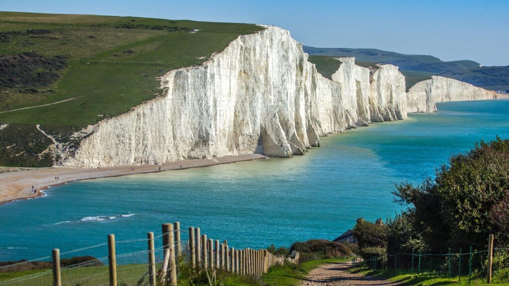 The Seven Sisters in East Susses, one of the beautiful and diverse regions of England