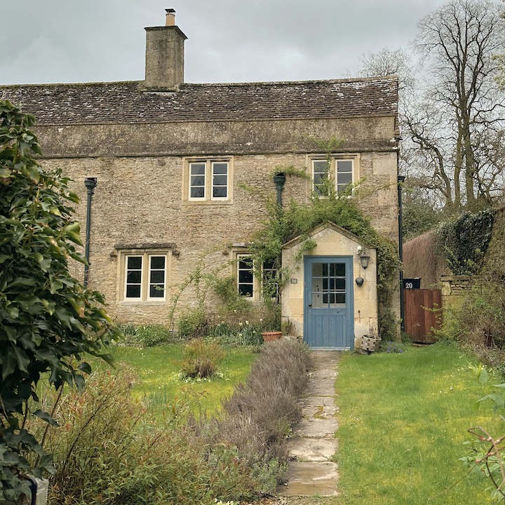 The house that served as James and Lilly Potter's in the first Harry Potter movie