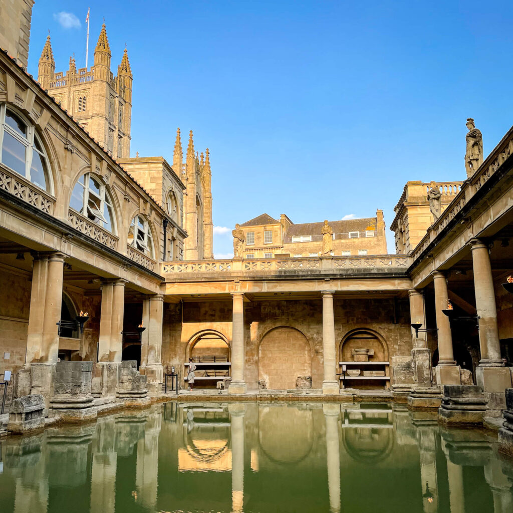 The Great Pool at the Roman Baths