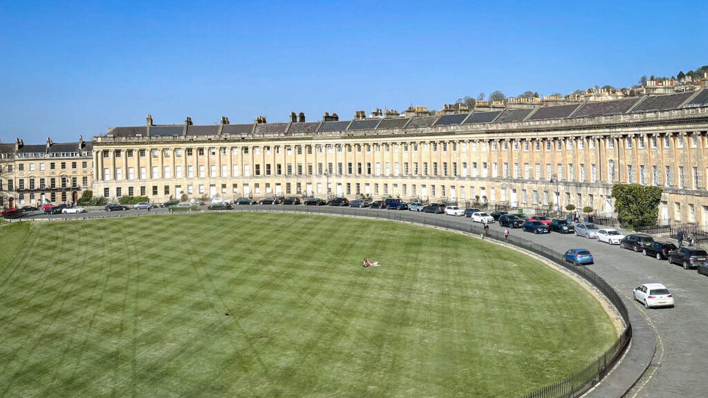 The Royal Crescent in Bath