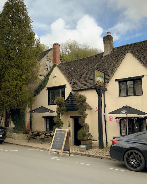 One of the two pubs in Castle Combe