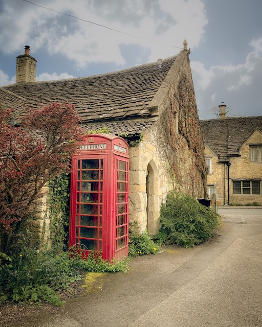 Castle Combe in the Cotswolds area of south west England.