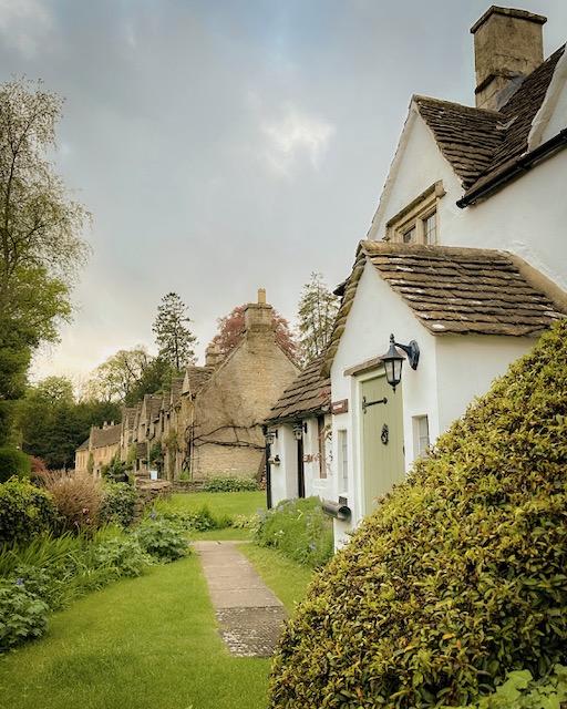 A row of cottages in Castle Combe