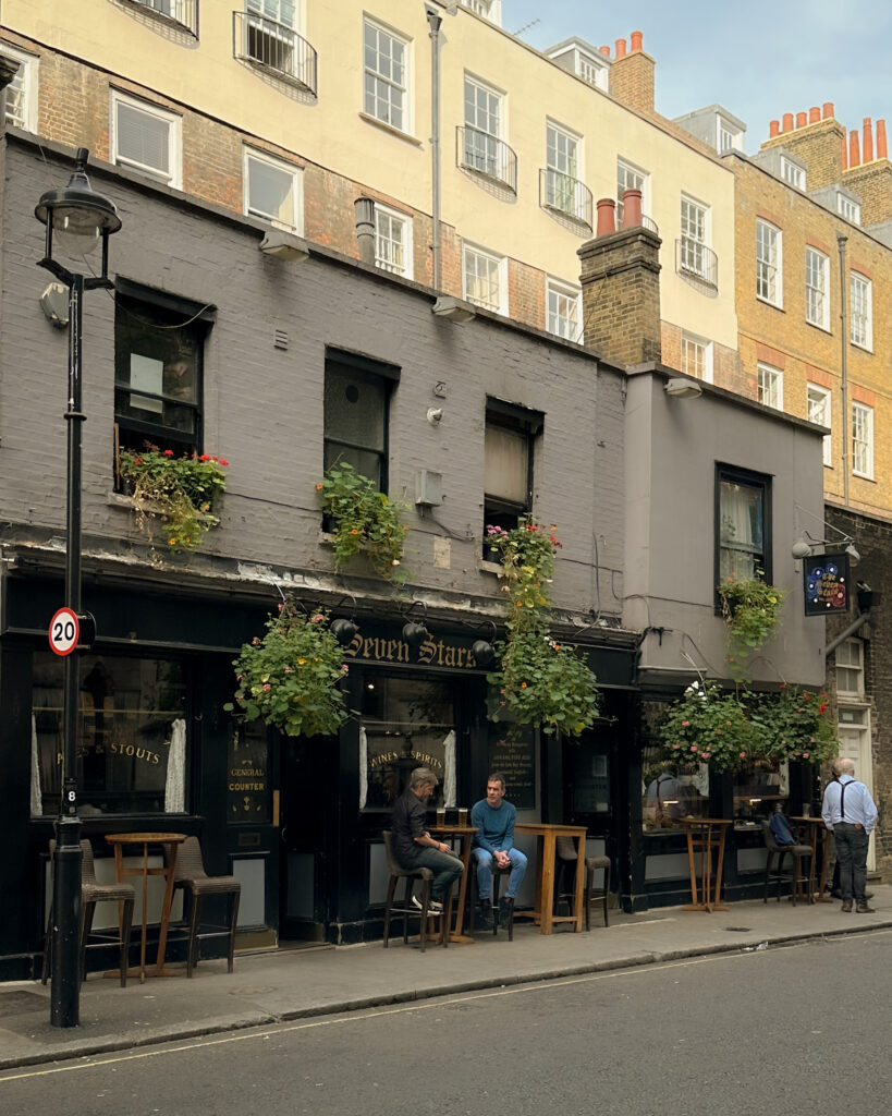 The Seven Stars, near London's Royal Courts of Justice