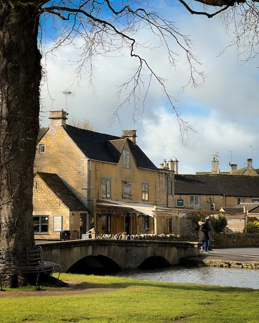 Bourton on the Water, one of the prettiest Cotswolds villages.