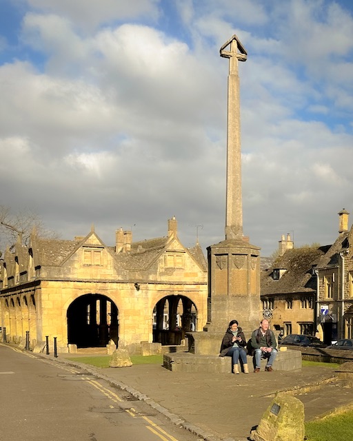 The Market Hall in Chipping Campden, one of the prettiest villages in the Cotswolds.