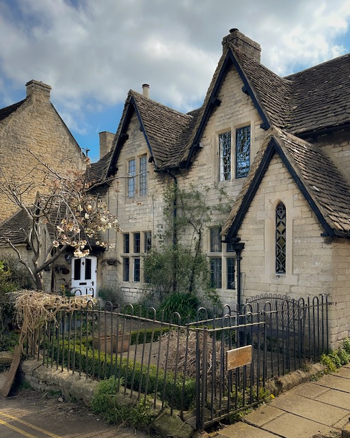 Charming cottages in the Cotswolds village of Tetbury