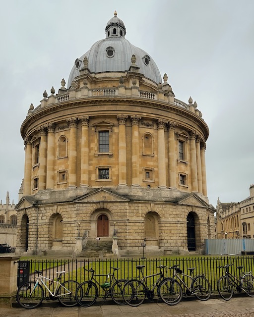 The Radcliffe Camera, one of the most famous sites in Oxford