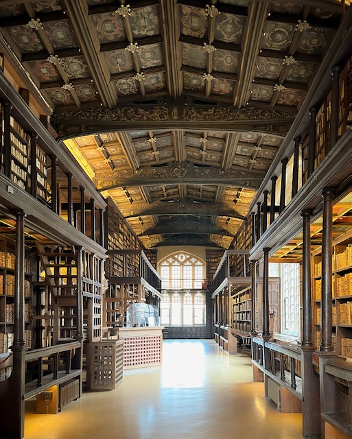 Duke Humfrey's Library, a filming location for Harry Potter in Oxford