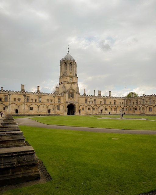 Old Tom Tower at Christ Church College, Oxford England