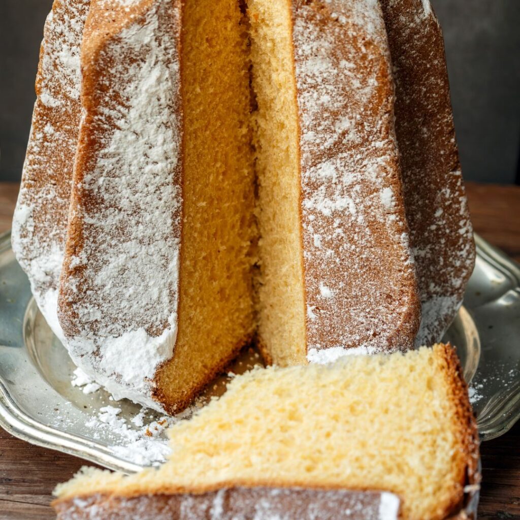 Pandoro, an Italian Christmas traditional food