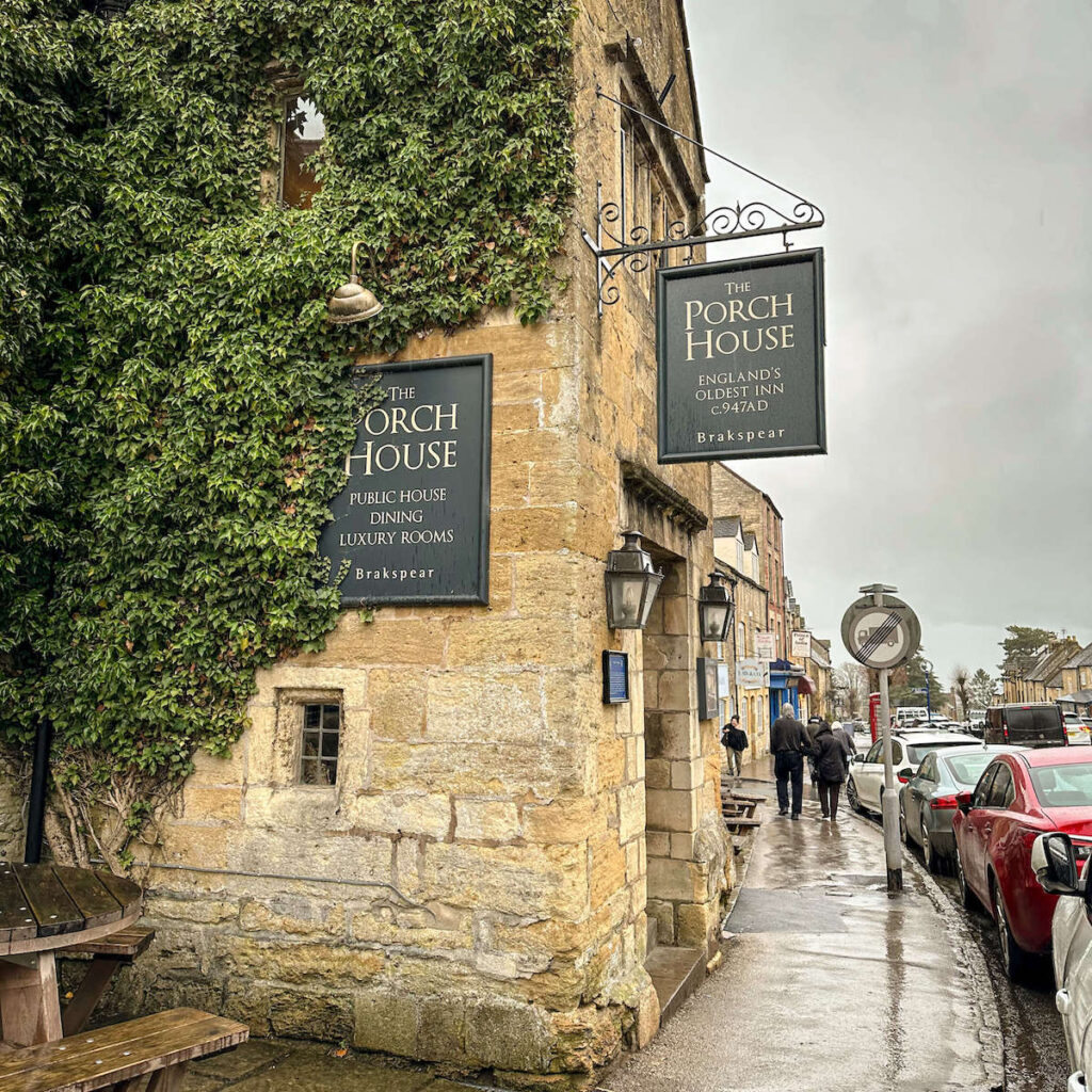 The Porch House, a pub with rooms in Stow on the Wold