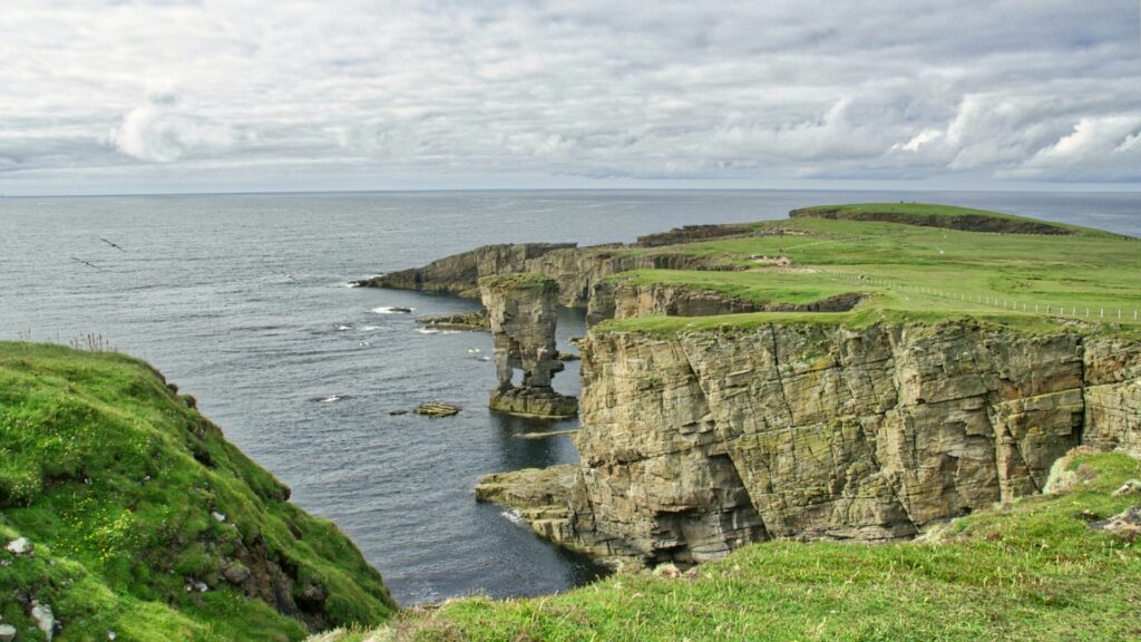 A view of one of the Orkney Islands