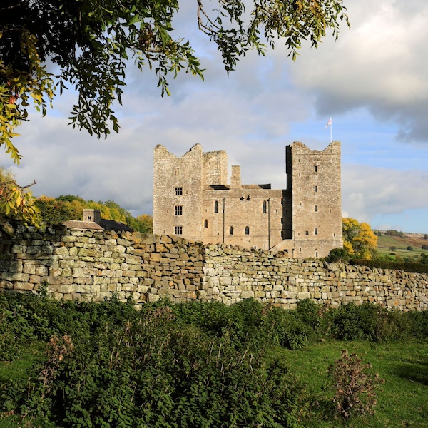 Bolton Castle in North Yorkshire, which is partially in ruins