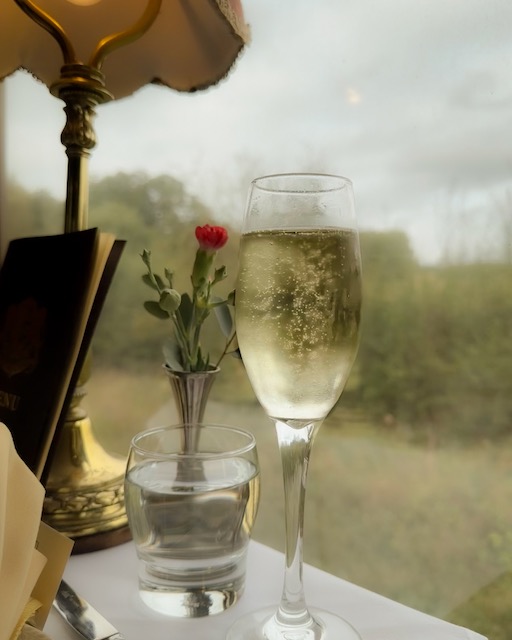 Sipping English sparkling wine as you wind through the Sussex countryside