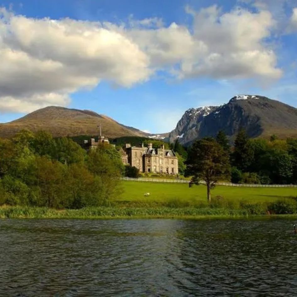 Inverlochy Castle, a luxury hotel near Fort William, Scotland