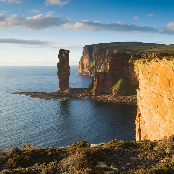 The Old Man of Hoy on Scotland's Orkney Islands