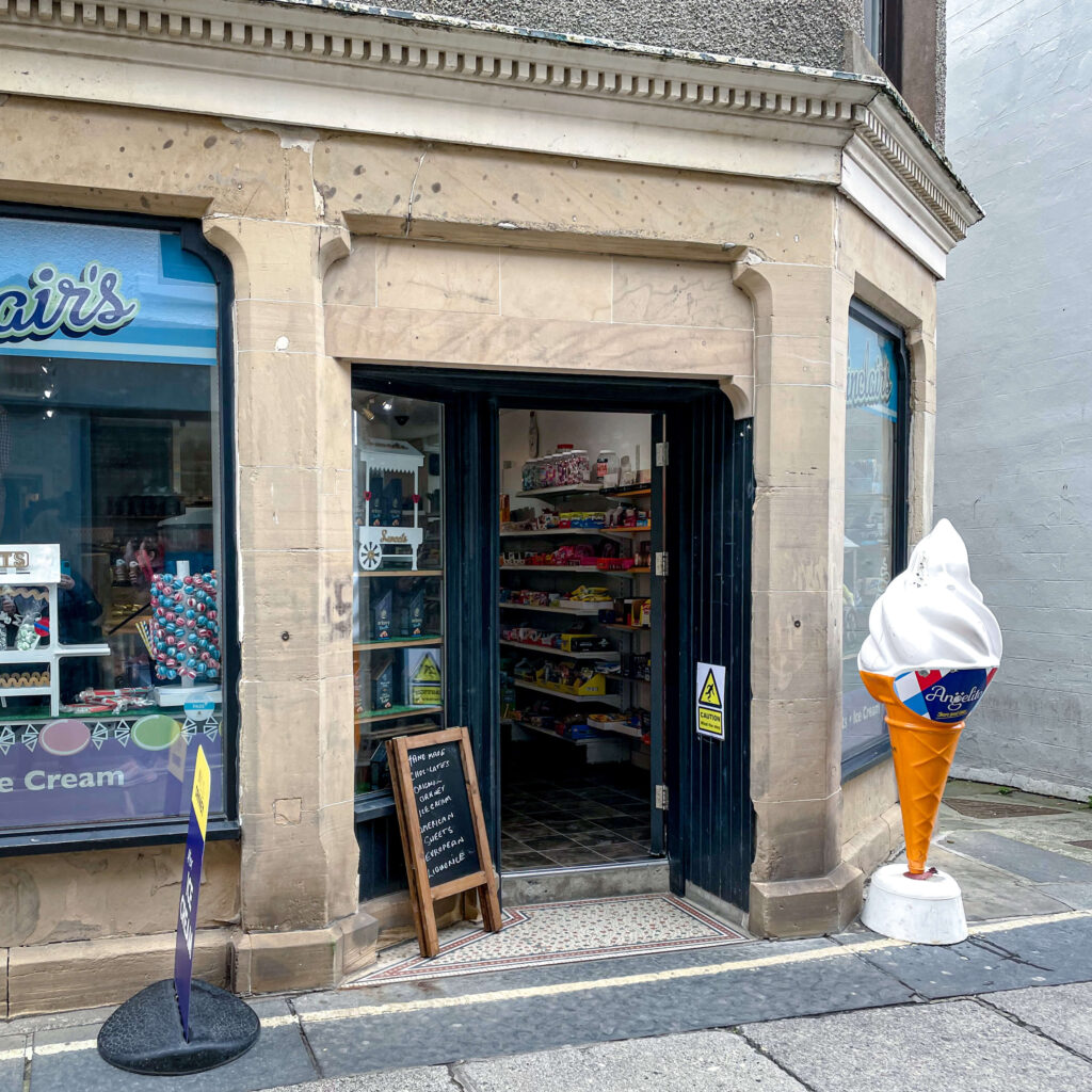 Try some Orkney ice cream at Sinclair's Ice Cream