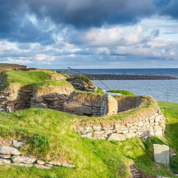 Skara Brae, a neolithic site on the Orkney Islands