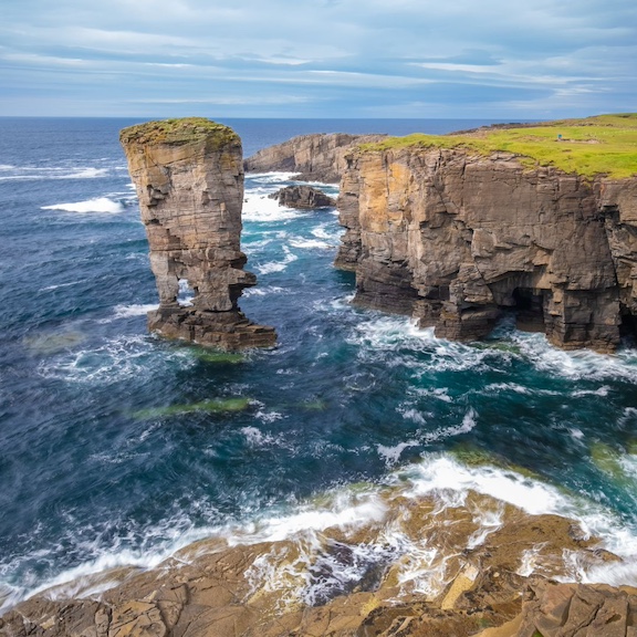 The cliffs of Yesnaby