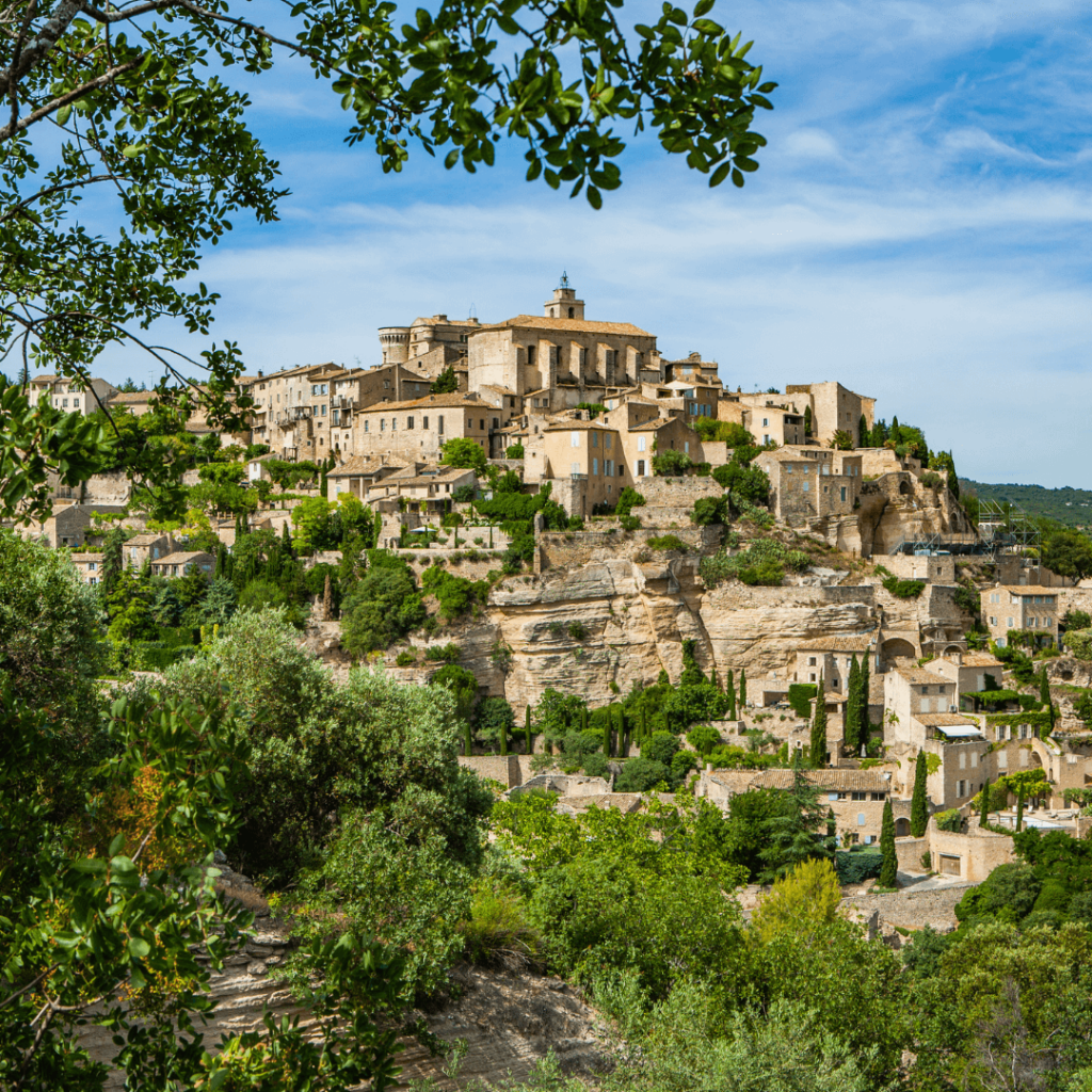 Gourdes, a hilltop village and one of the best towns in Provence