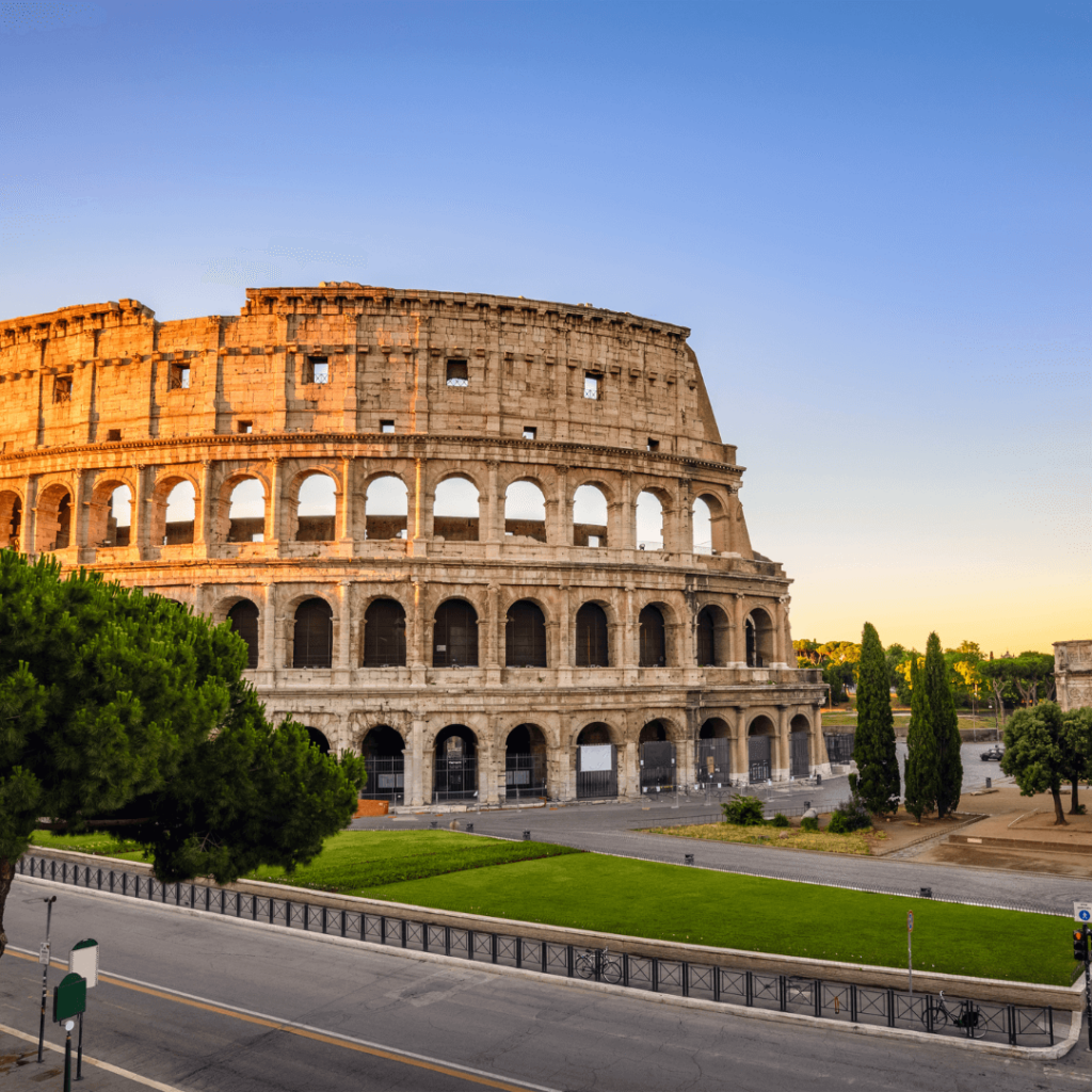 The Colosseum in Rome, in Italy's Lazio region, one of the most iconic regions of Italy